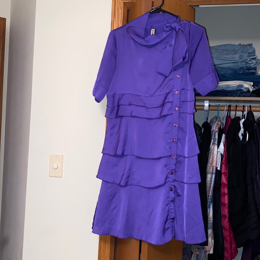 Brand new womens purple dress